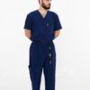 Stash Blue Male Scrub Set