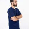 Stash Blue Male Scrub Set