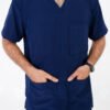 Stash Blue Male Scrub Set