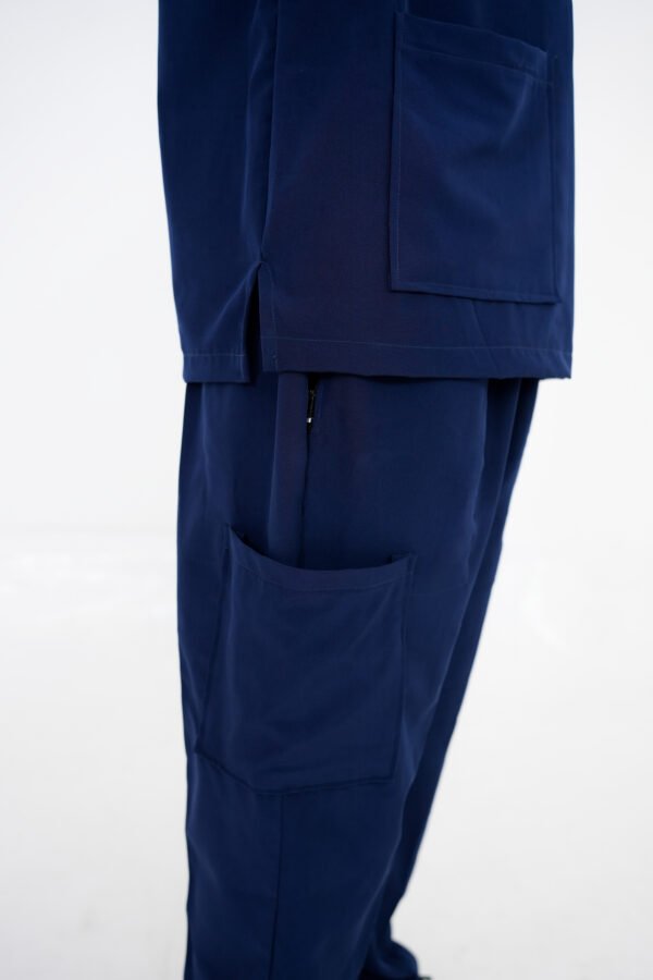 Stash Blue Male Scrub Set